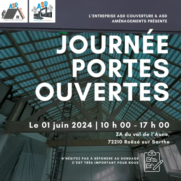 Asd Couverture Couvreur Au Mans Journee Portes Ouvertes